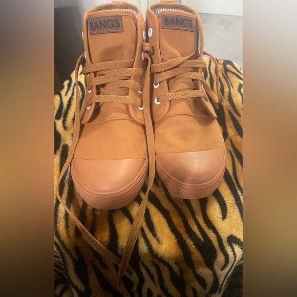 BANGS women’s size 7 hi-top sneaker - Picture 4 of 6